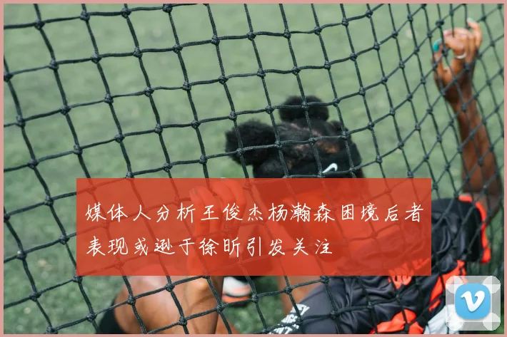 媒体人分析王俊杰杨瀚森困境后者表现或逊于徐昕引发关注